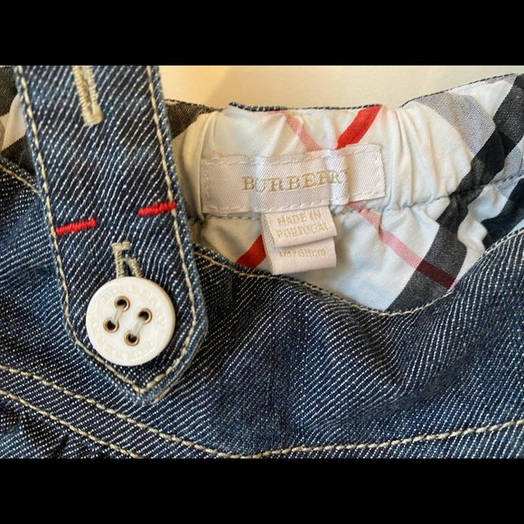 Burberry Baby Denim Jumper - Picture 4 of 8
